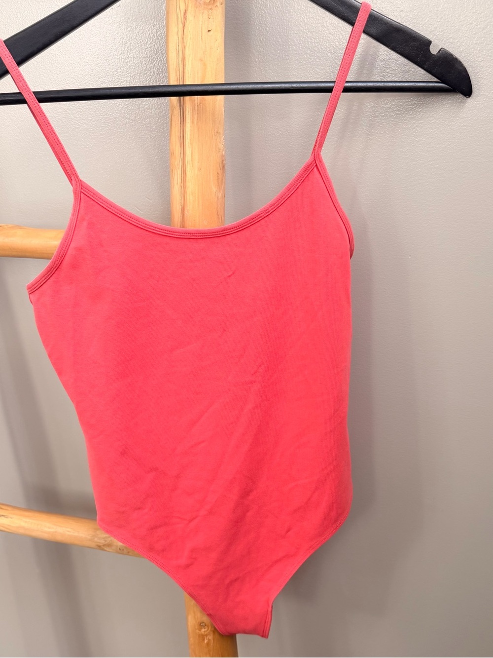 TNA 90s spaghetti strap bodysuit